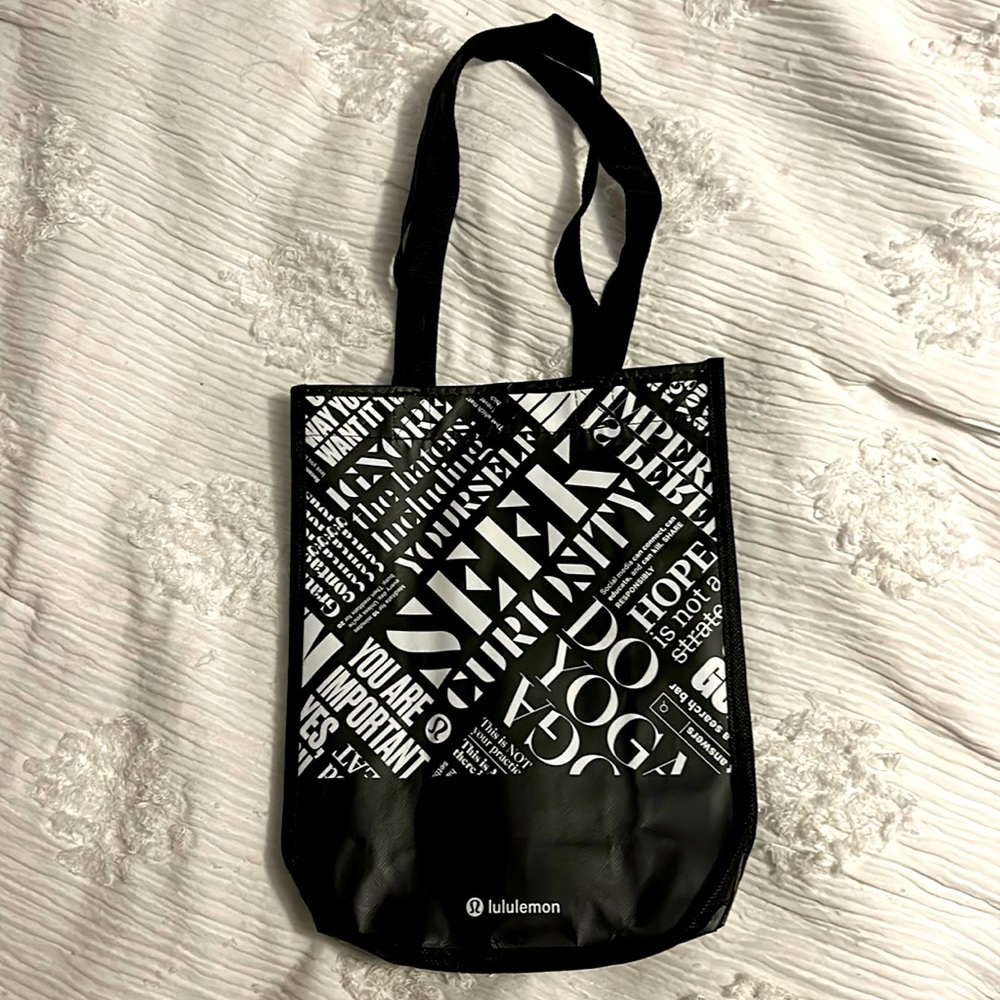 Lululemon Plastic Reusable Shopping Bag